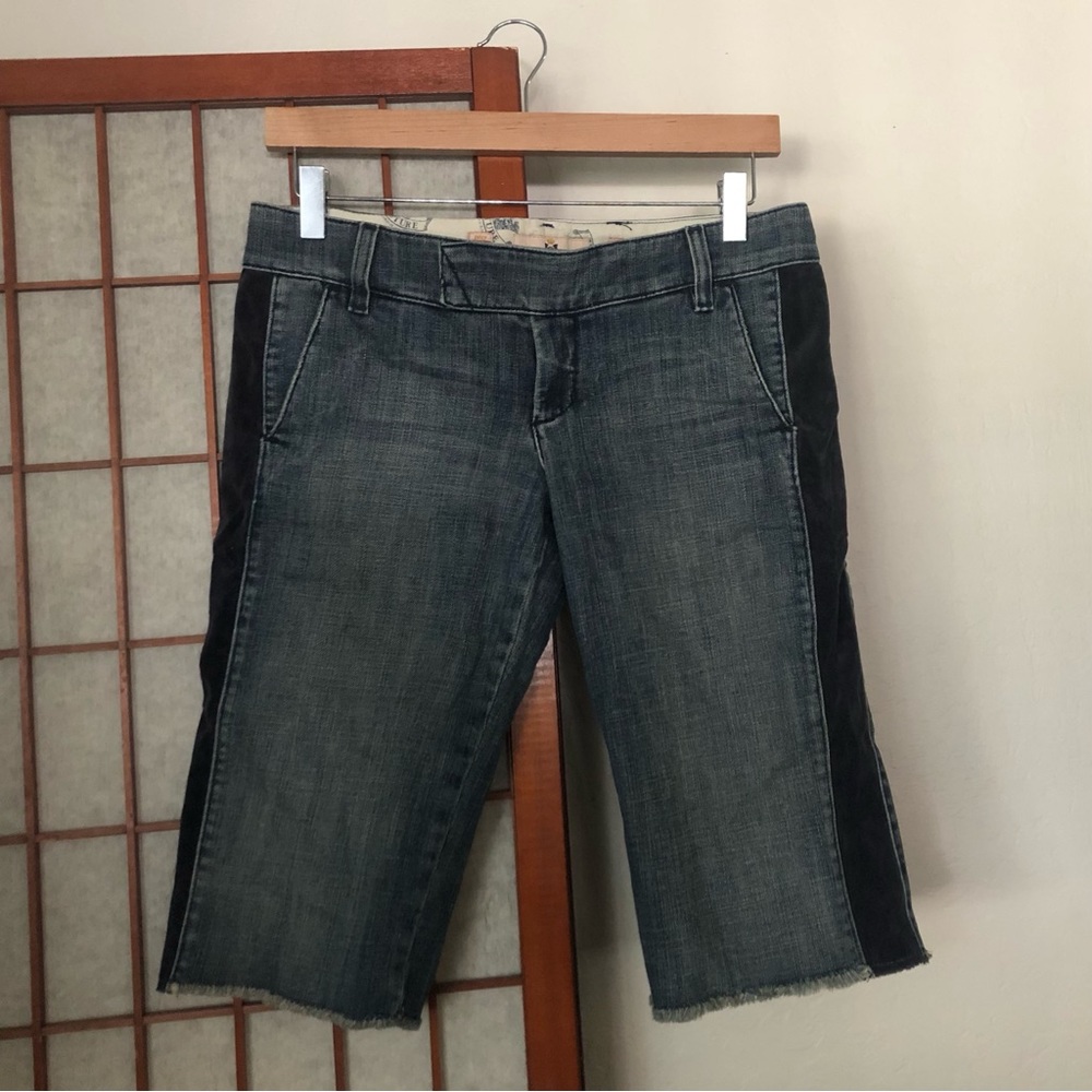 Vintage Y2K Juicy Couture Denim Low Rise Bermuda Shorts